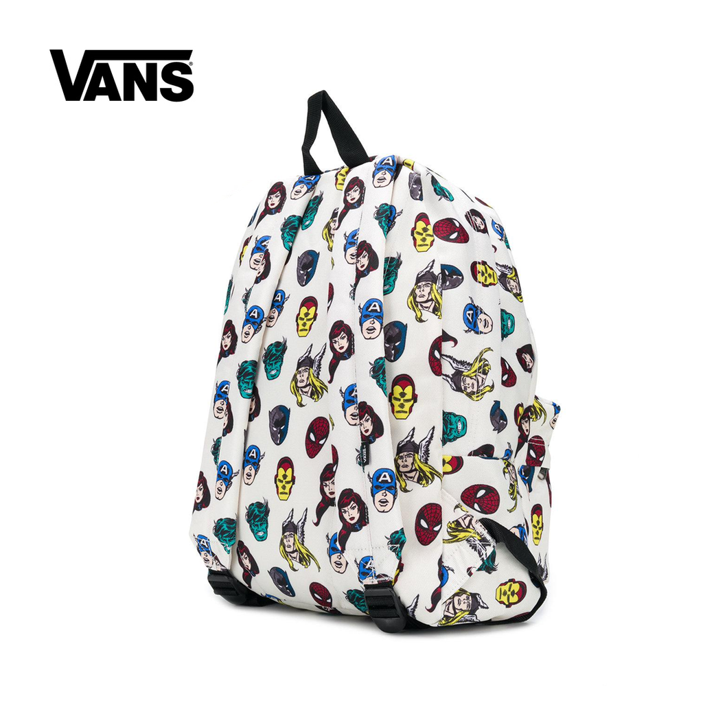 vans marvel white back