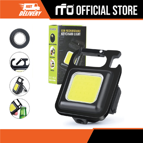 COB Rechargeable Keychain Light