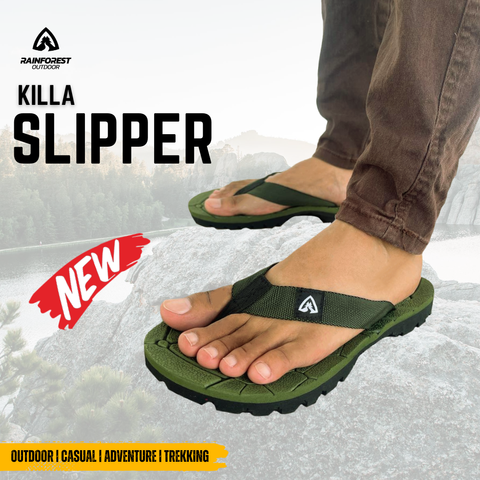 Killa Green SLIPPER Wear