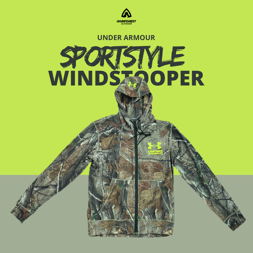 UA WINDSTOPPER green