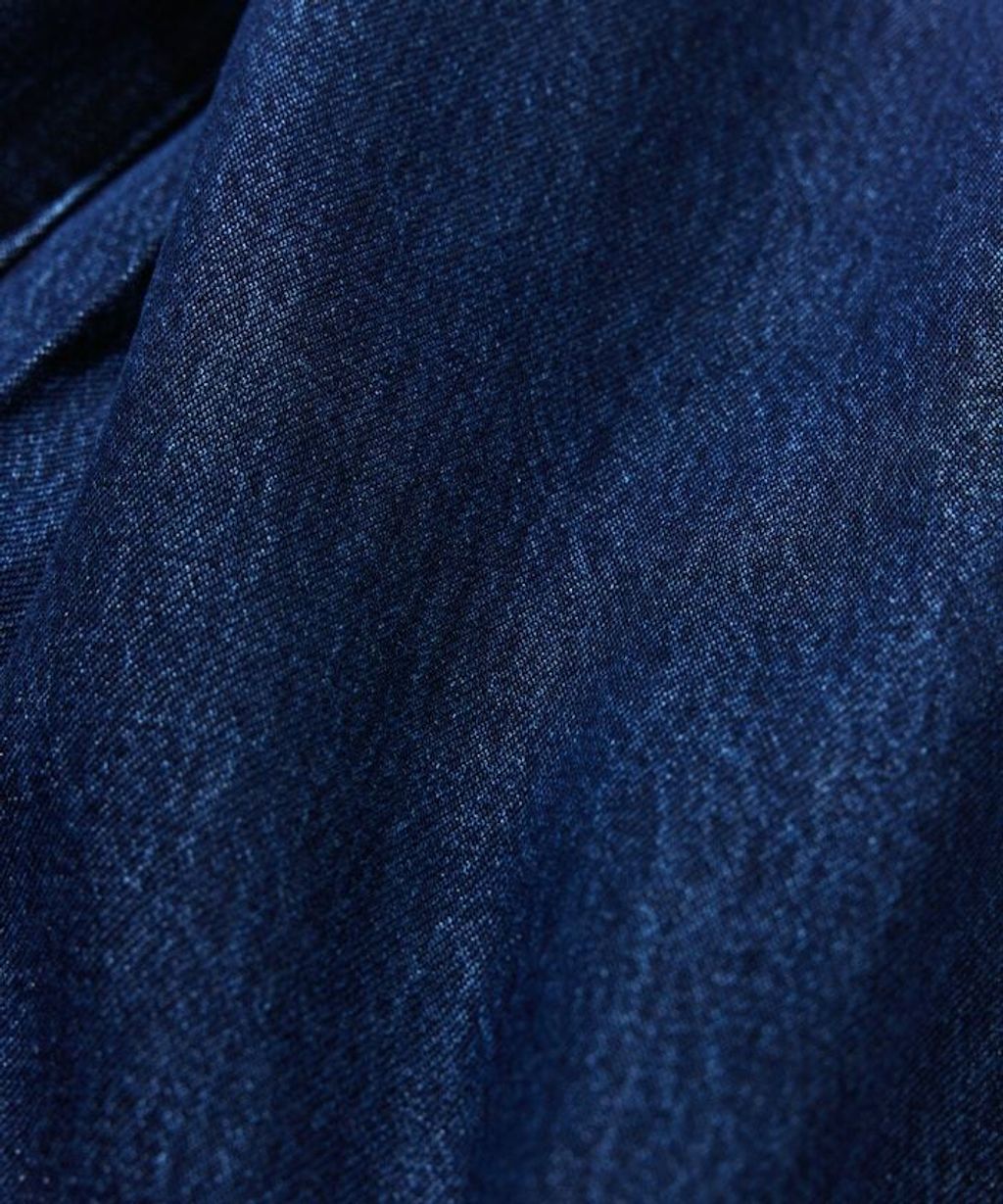 復古水染滾邊雙褶立體剪裁丹寧西裝褲_14