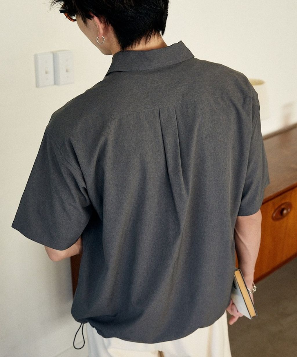 U.S. POLO USSN. × PUBLUX 亞麻短袖襯衫_23