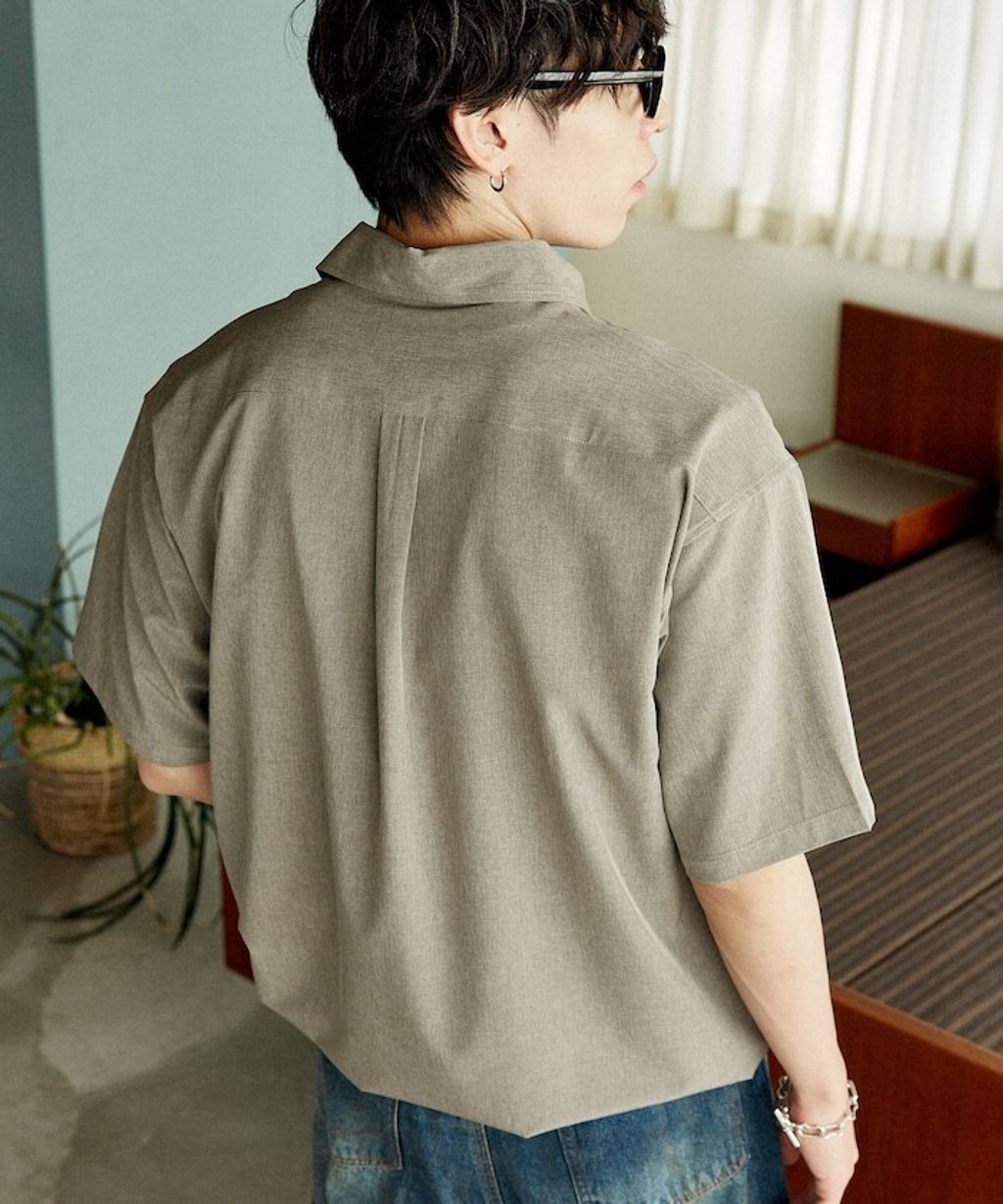 U.S. POLO USSN. × PUBLUX 亞麻短袖襯衫_6