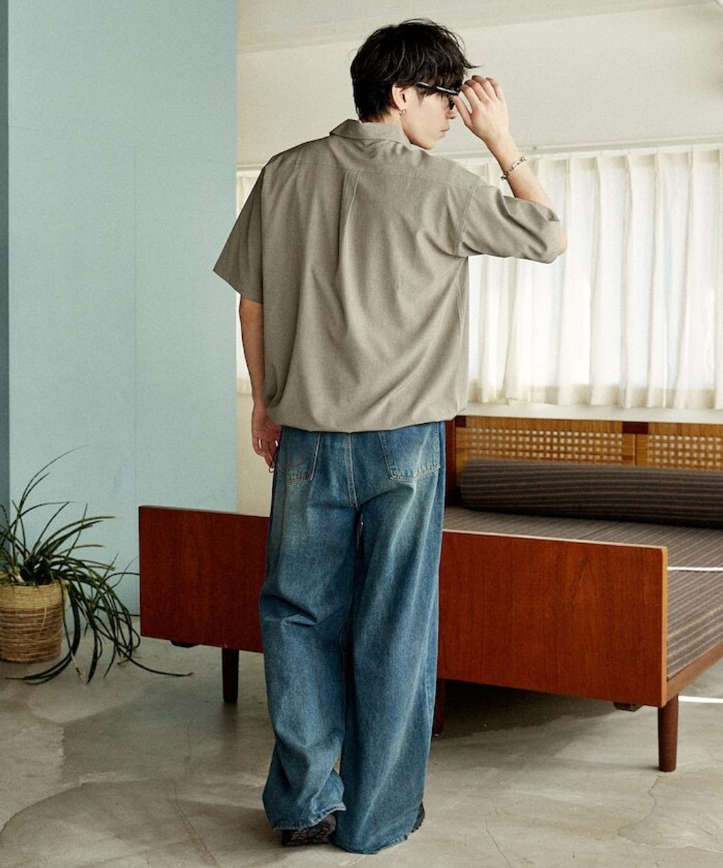 U.S. POLO USSN. × PUBLUX 亞麻短袖襯衫_10