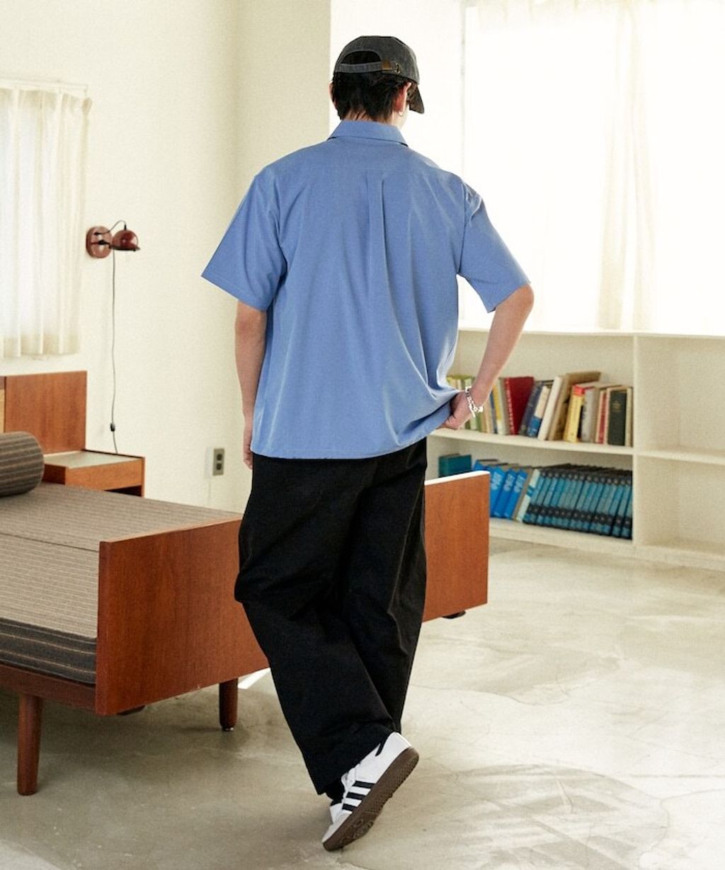 U.S. POLO USSN. × PUBLUX 亞麻短袖襯衫_18