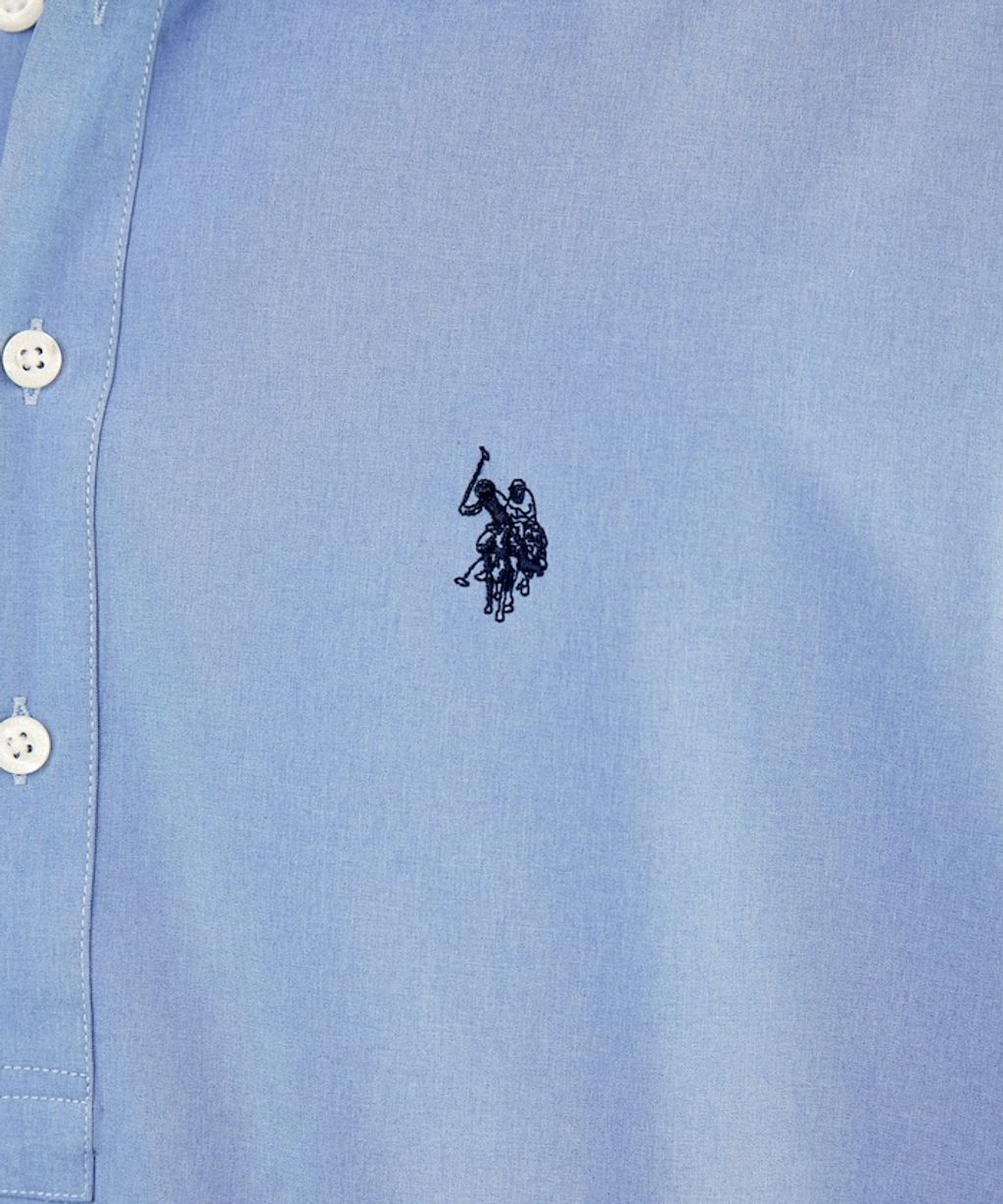 U.S. POLO USSN. × PUBLUX 亞麻短袖襯衫_21