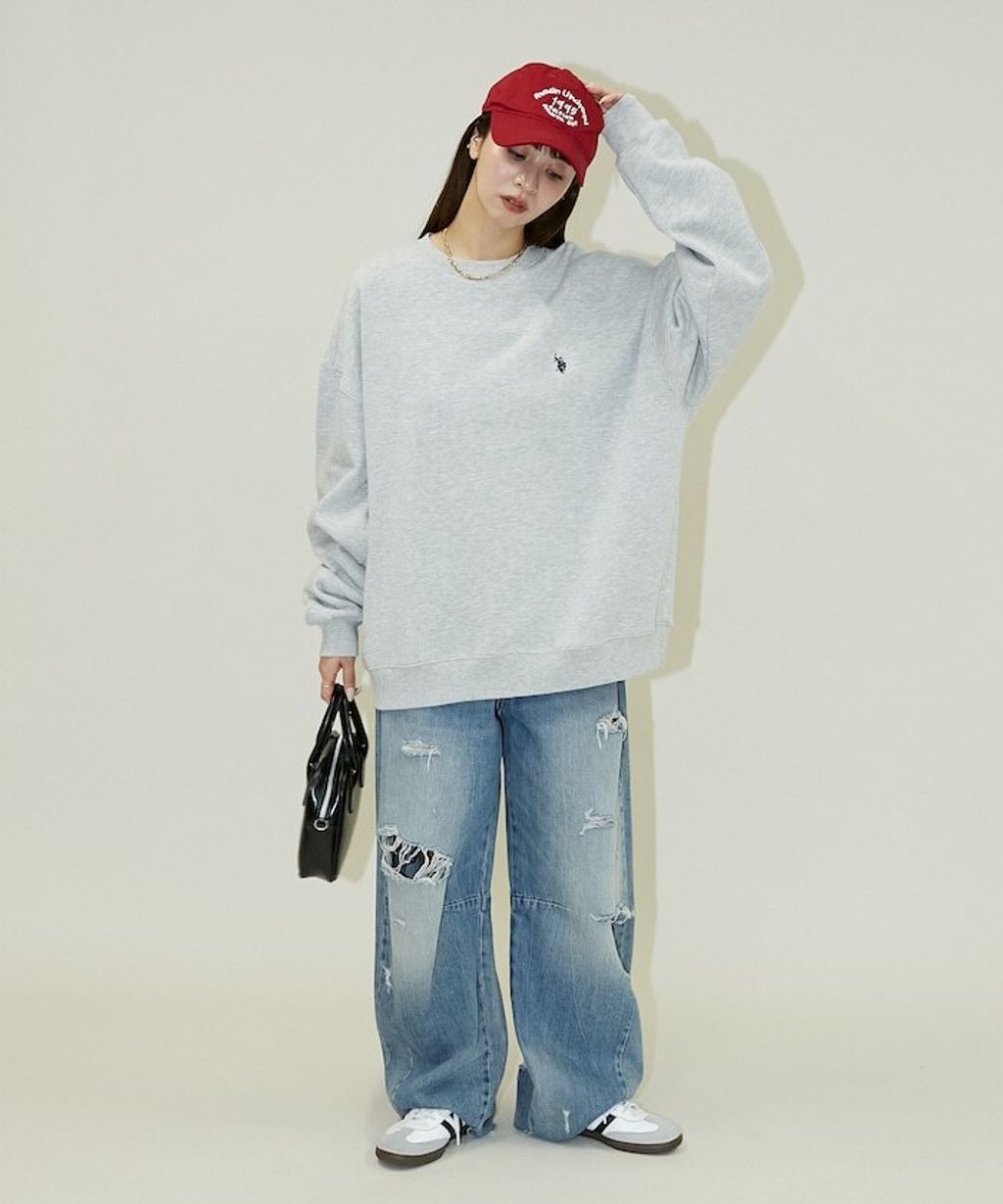 U.S. POLO ASSN.圓領休閒長袖上衣_68