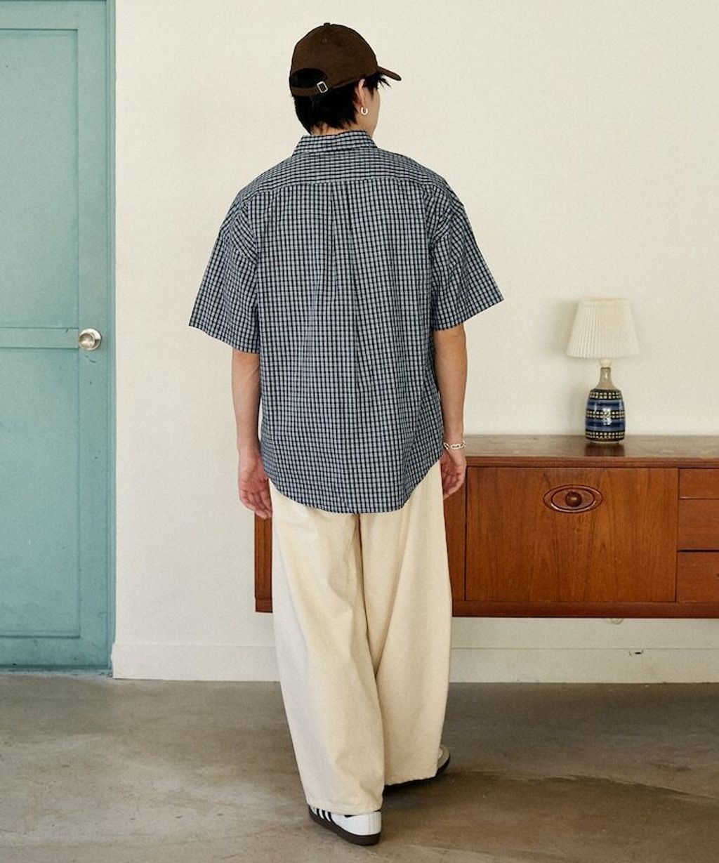 U.S. POLO USSN. × PUBLUX 格紋短袖襯衫_12