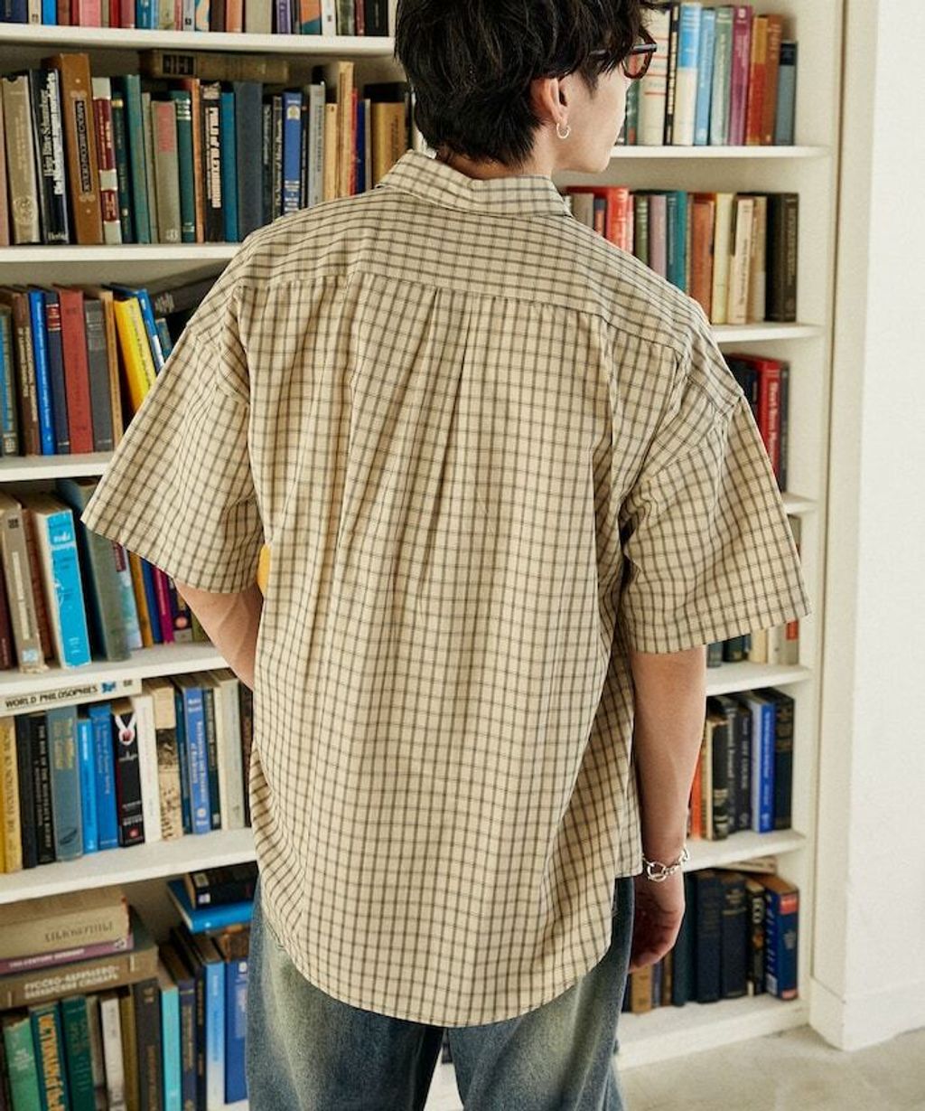 U.S. POLO USSN. × PUBLUX 格紋短袖襯衫_19