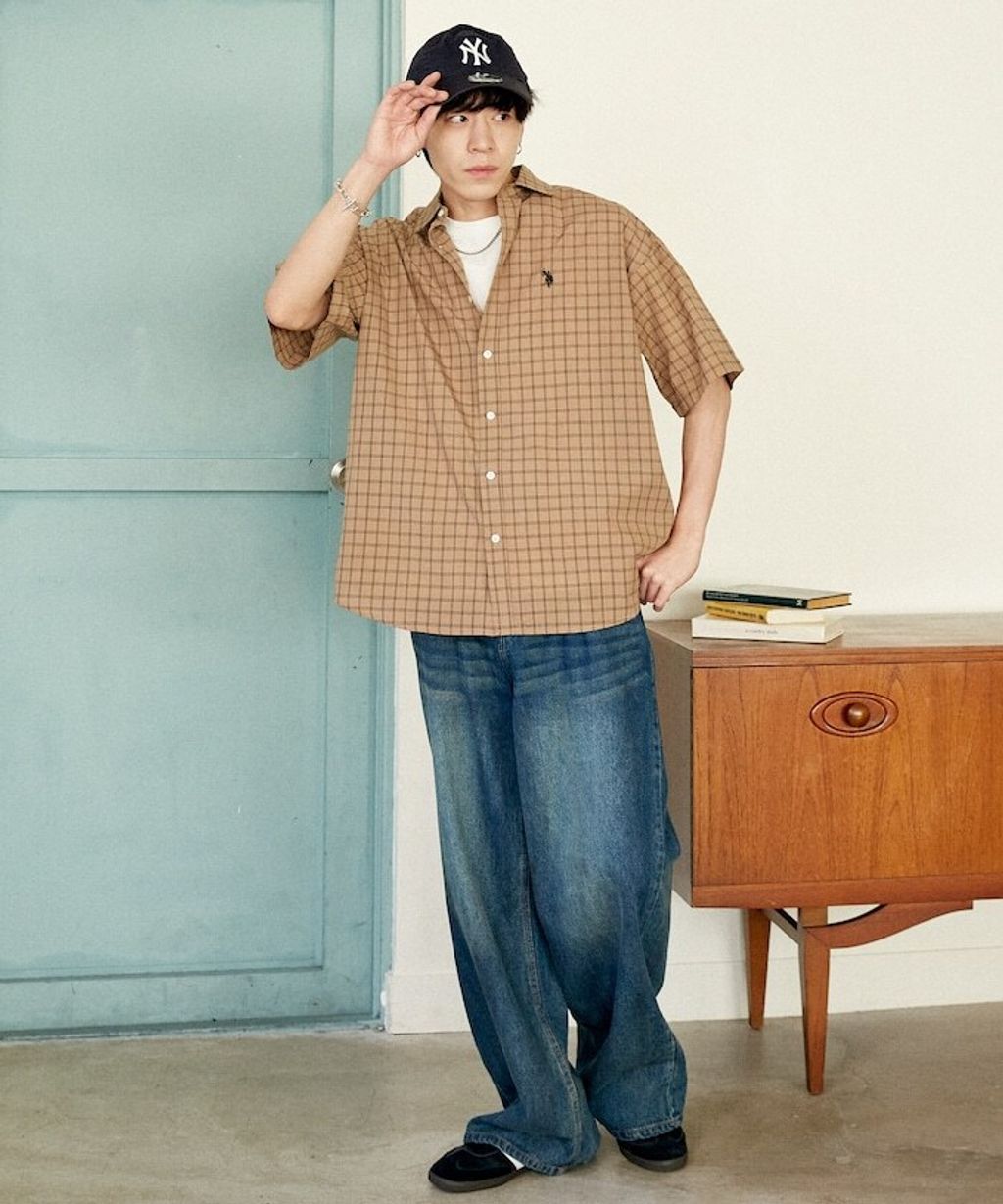 U.S. POLO USSN. × PUBLUX 格紋短袖襯衫_28