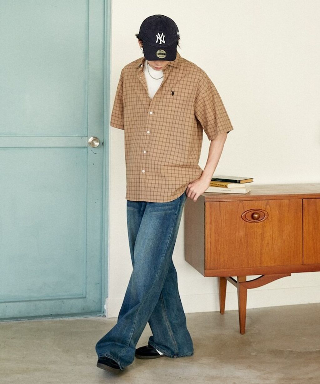 U.S. POLO USSN. × PUBLUX 格紋短袖襯衫_29