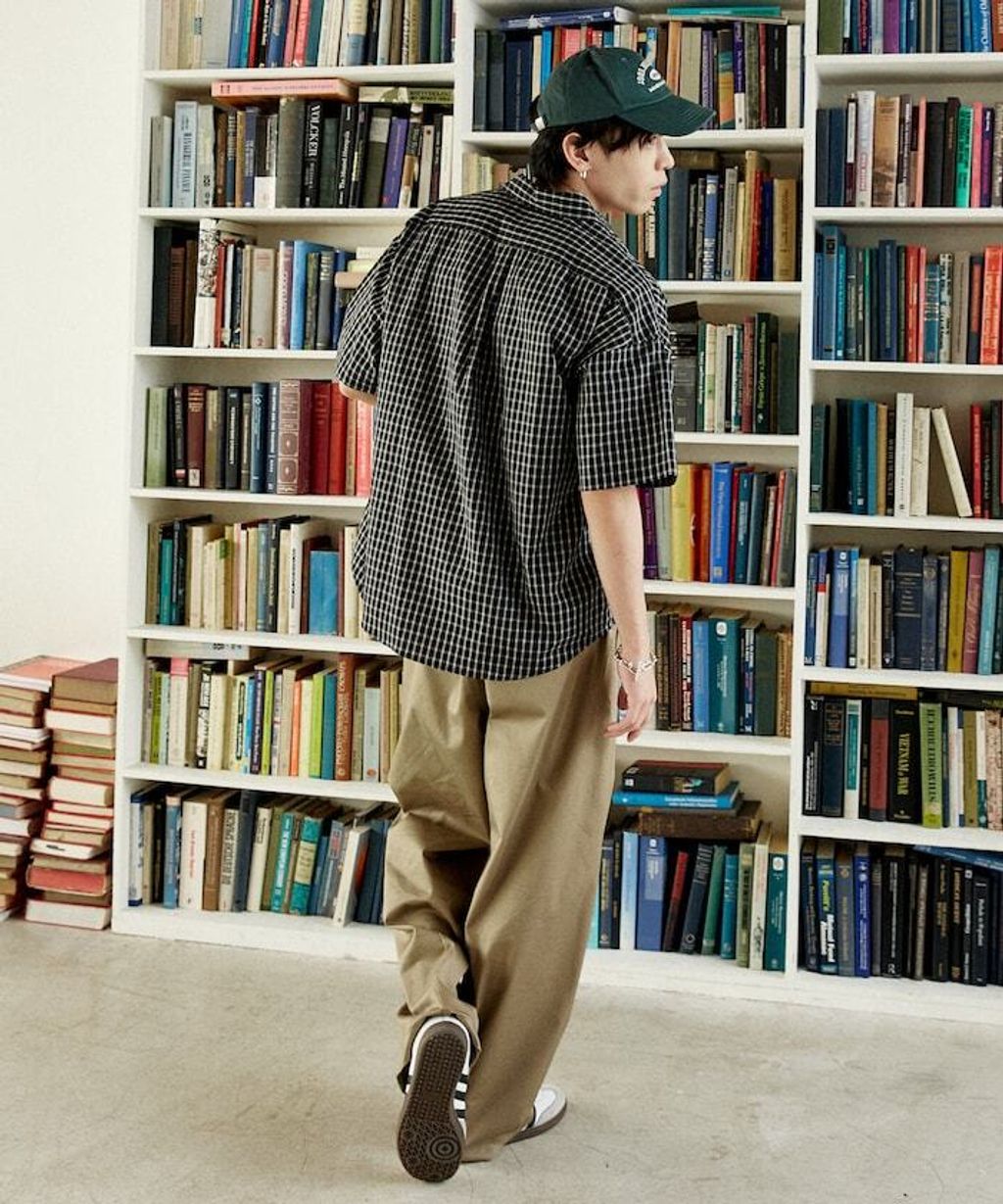 U.S. POLO USSN. × PUBLUX 格紋短袖襯衫_46