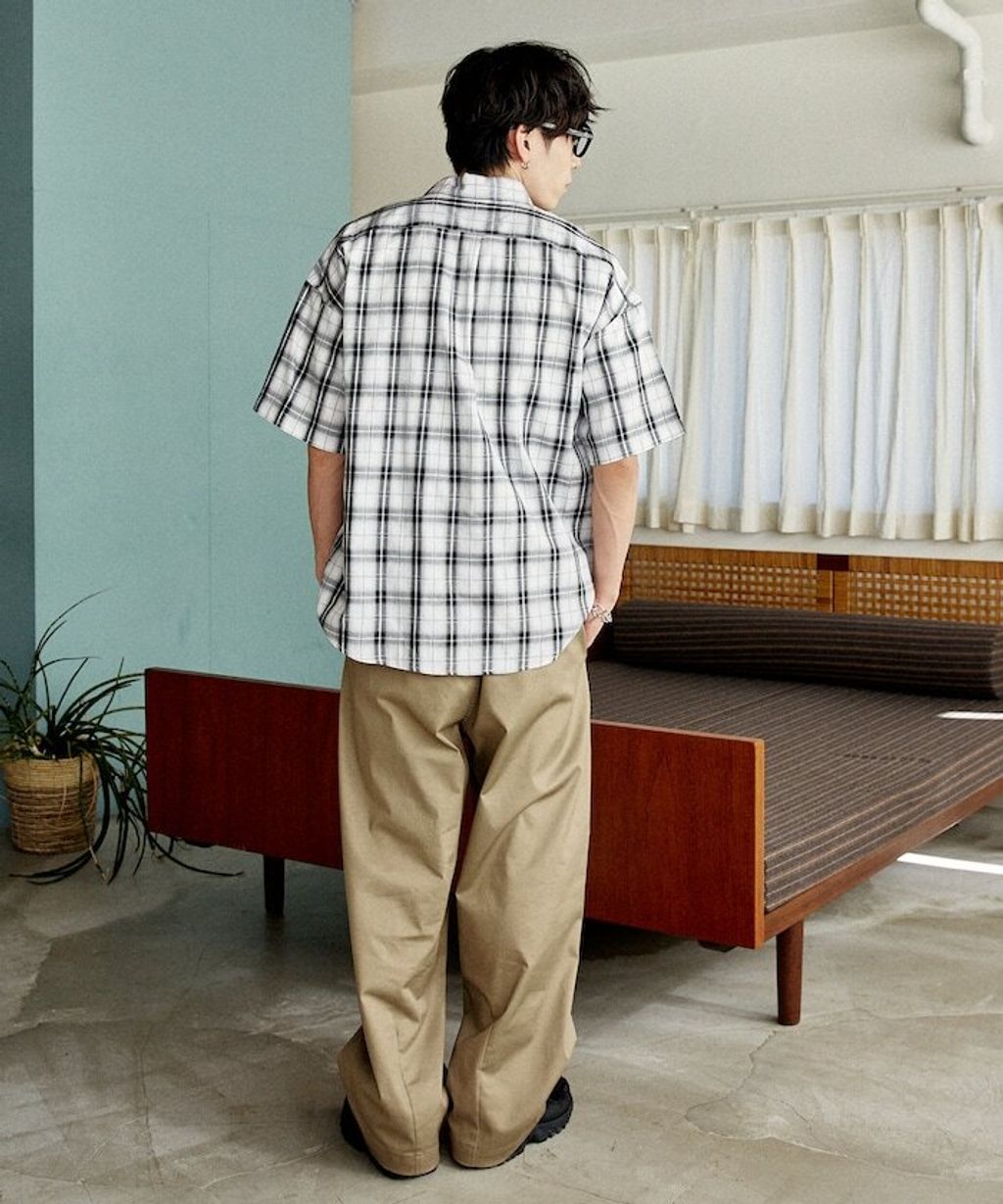 U.S. POLO USSN. × PUBLUX 格紋短袖襯衫_39