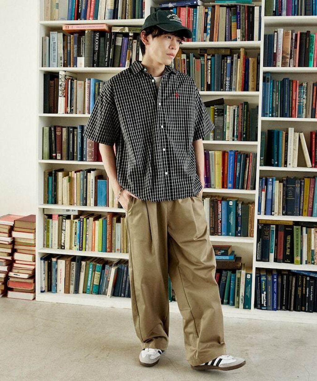 U.S. POLO USSN. × PUBLUX 格紋短袖襯衫_47