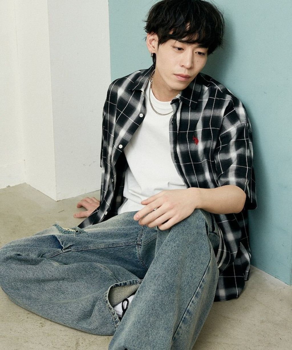 U.S. POLO USSN. × PUBLUX 格紋短袖襯衫_52