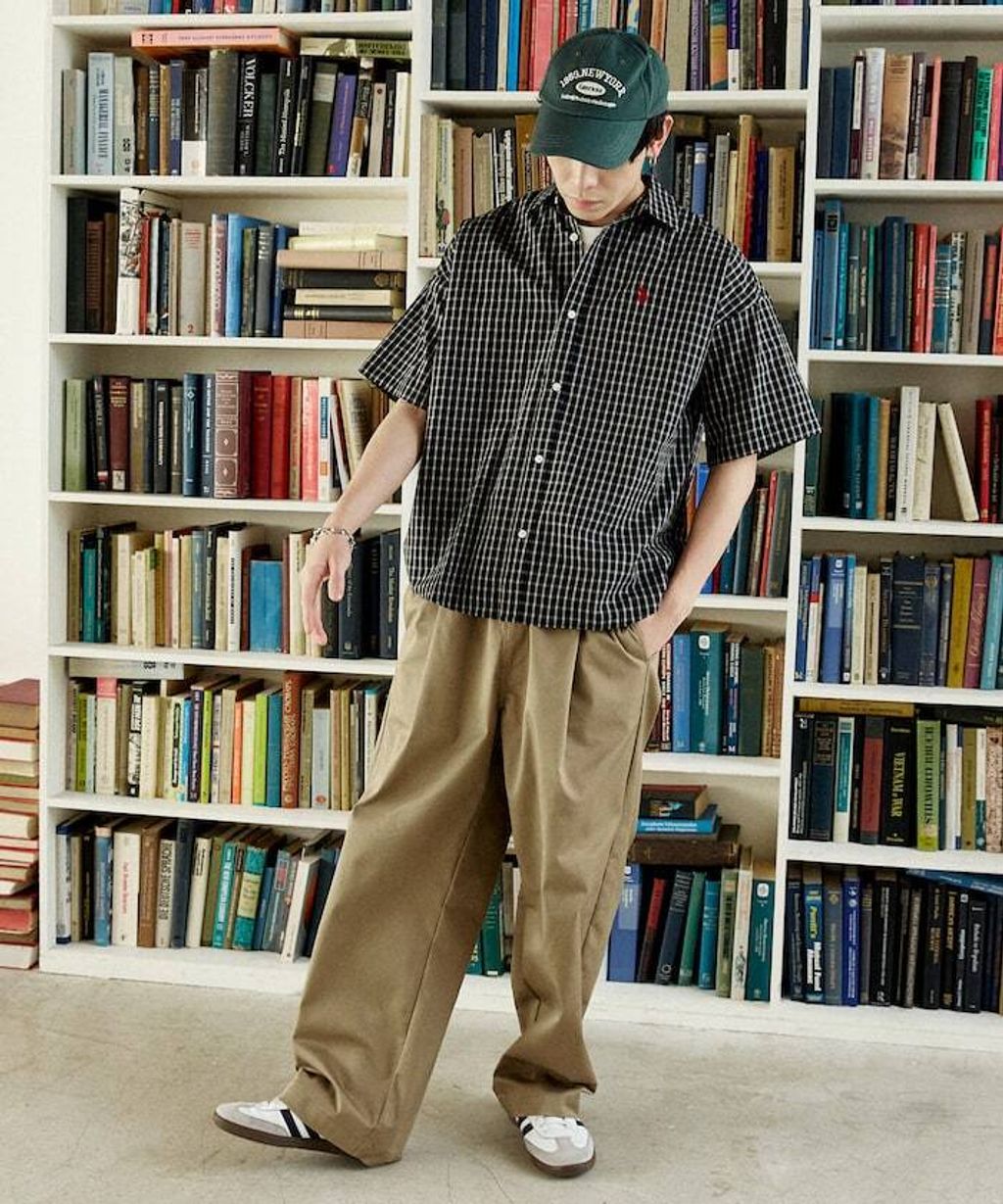 U.S. POLO USSN. × PUBLUX 格紋短袖襯衫_45