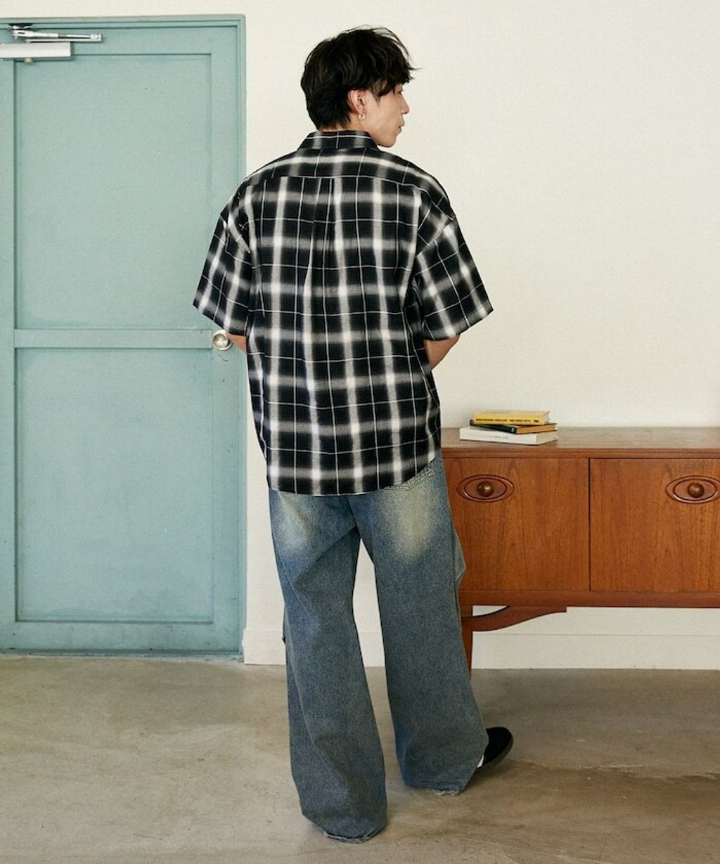 U.S. POLO USSN. × PUBLUX 格紋短袖襯衫_56