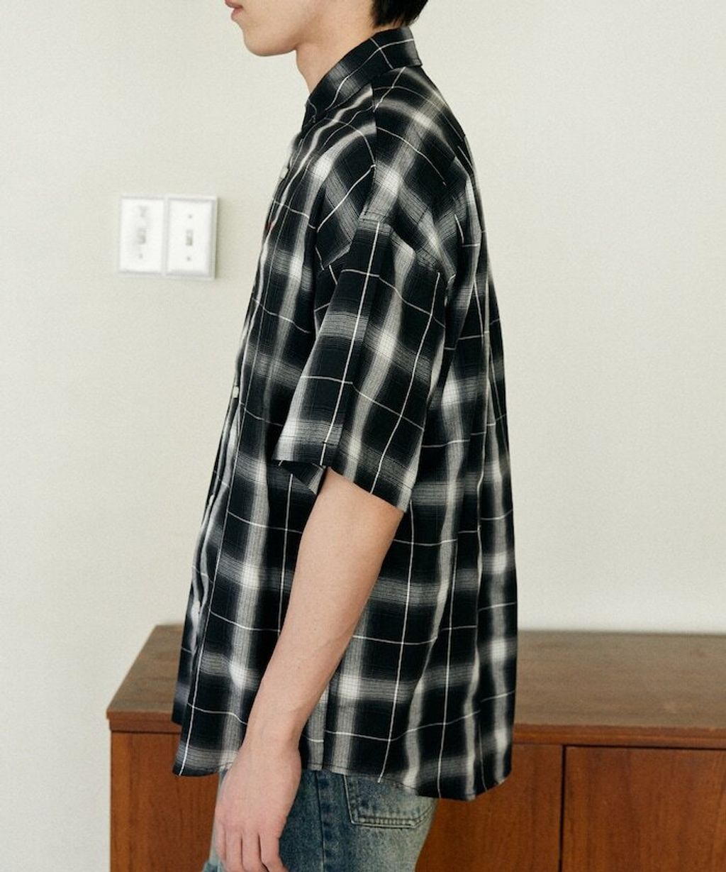 U.S. POLO USSN. × PUBLUX 格紋短袖襯衫_60