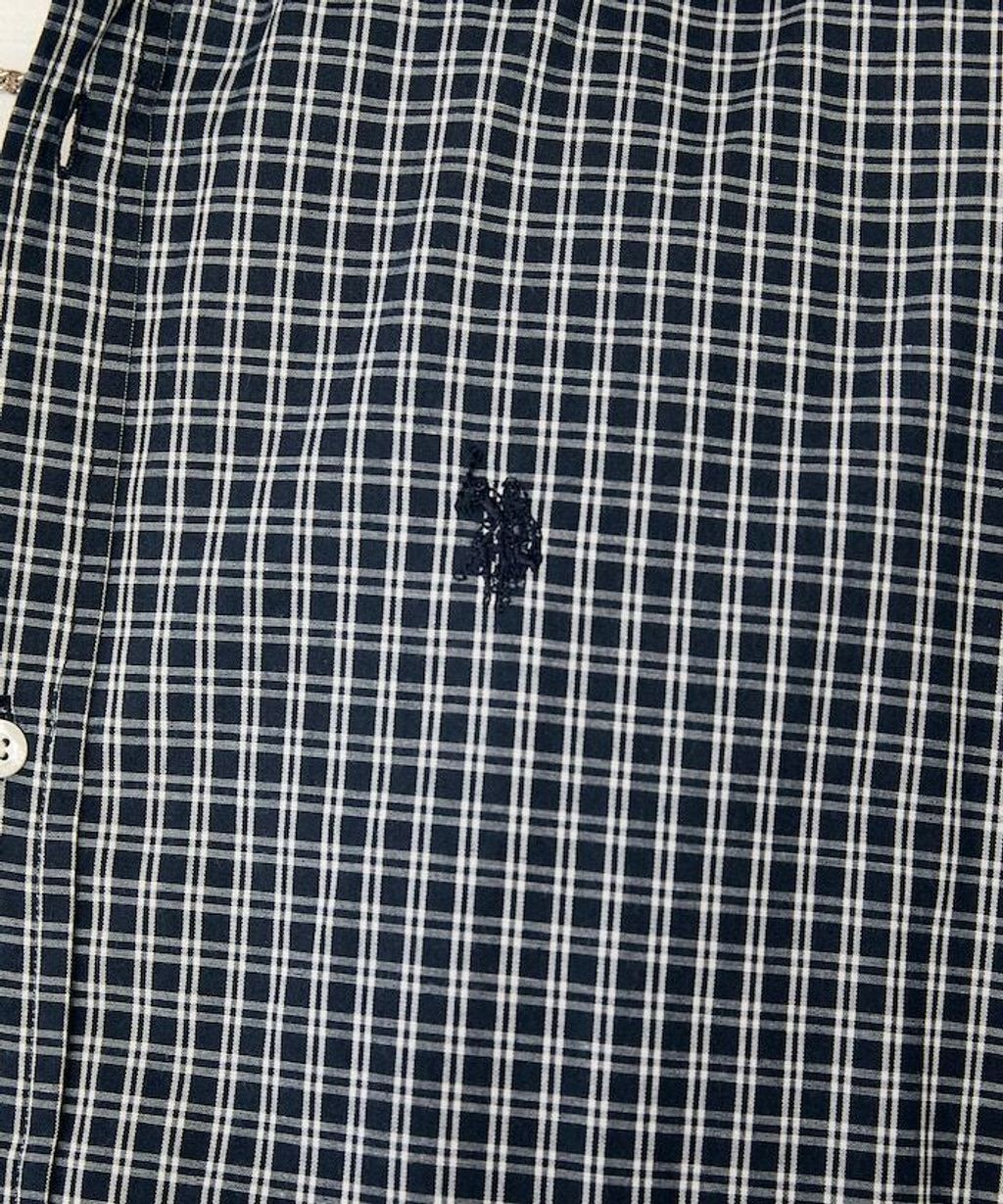 U.S. POLO USSN. × PUBLUX 格紋短袖襯衫_15