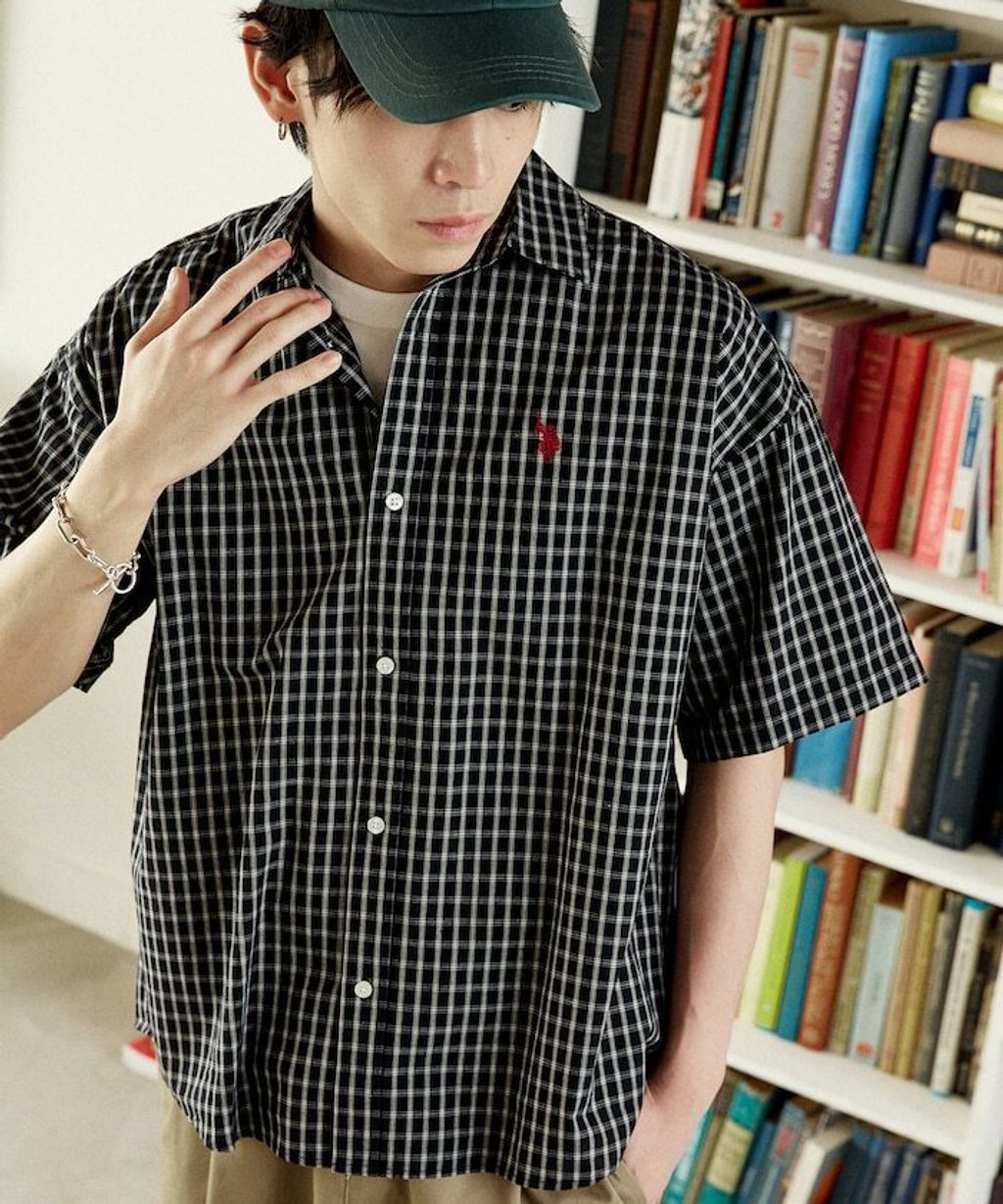 U.S. POLO USSN. × PUBLUX 格紋短袖襯衫_43