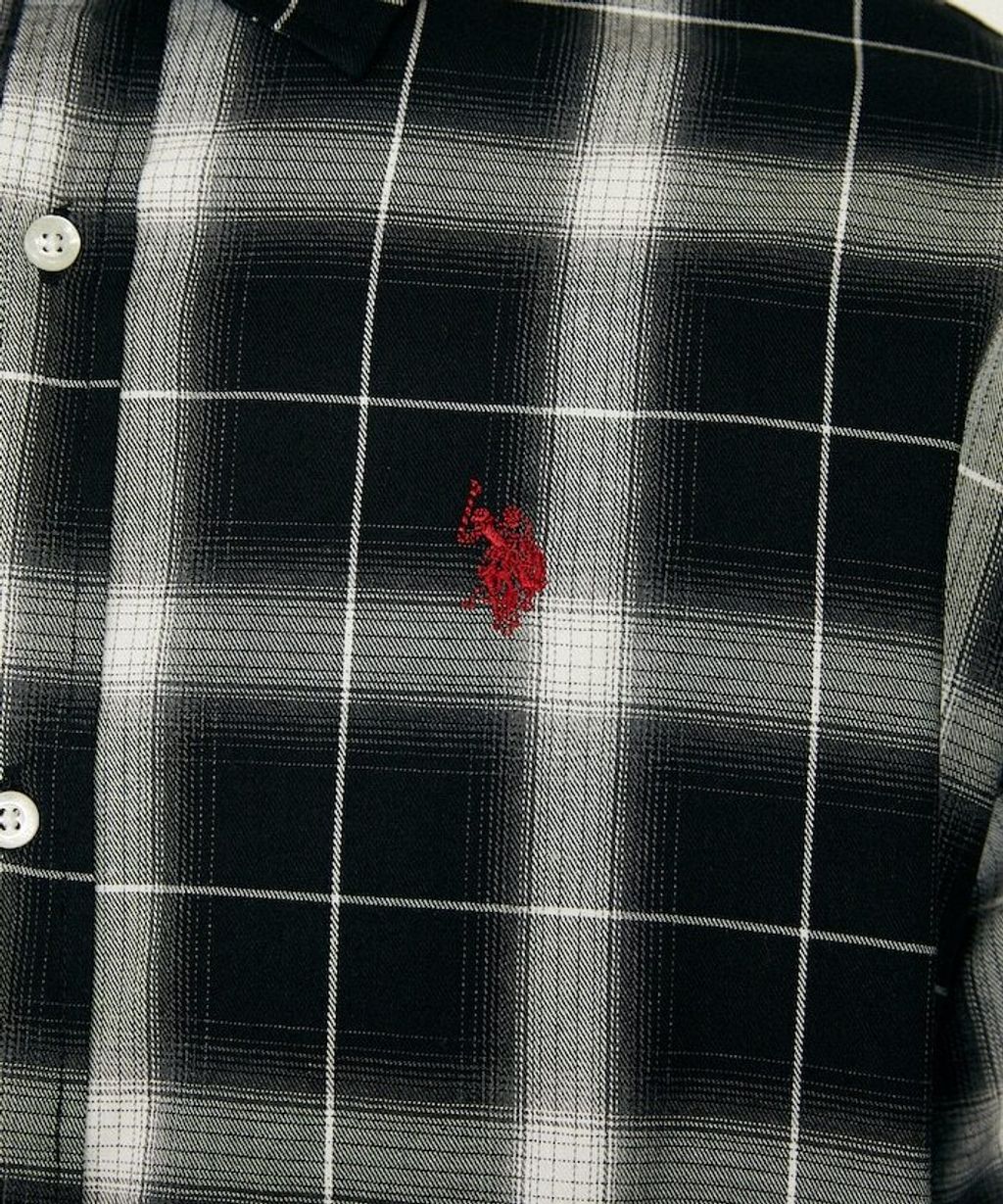 U.S. POLO USSN. × PUBLUX 格紋短袖襯衫_63