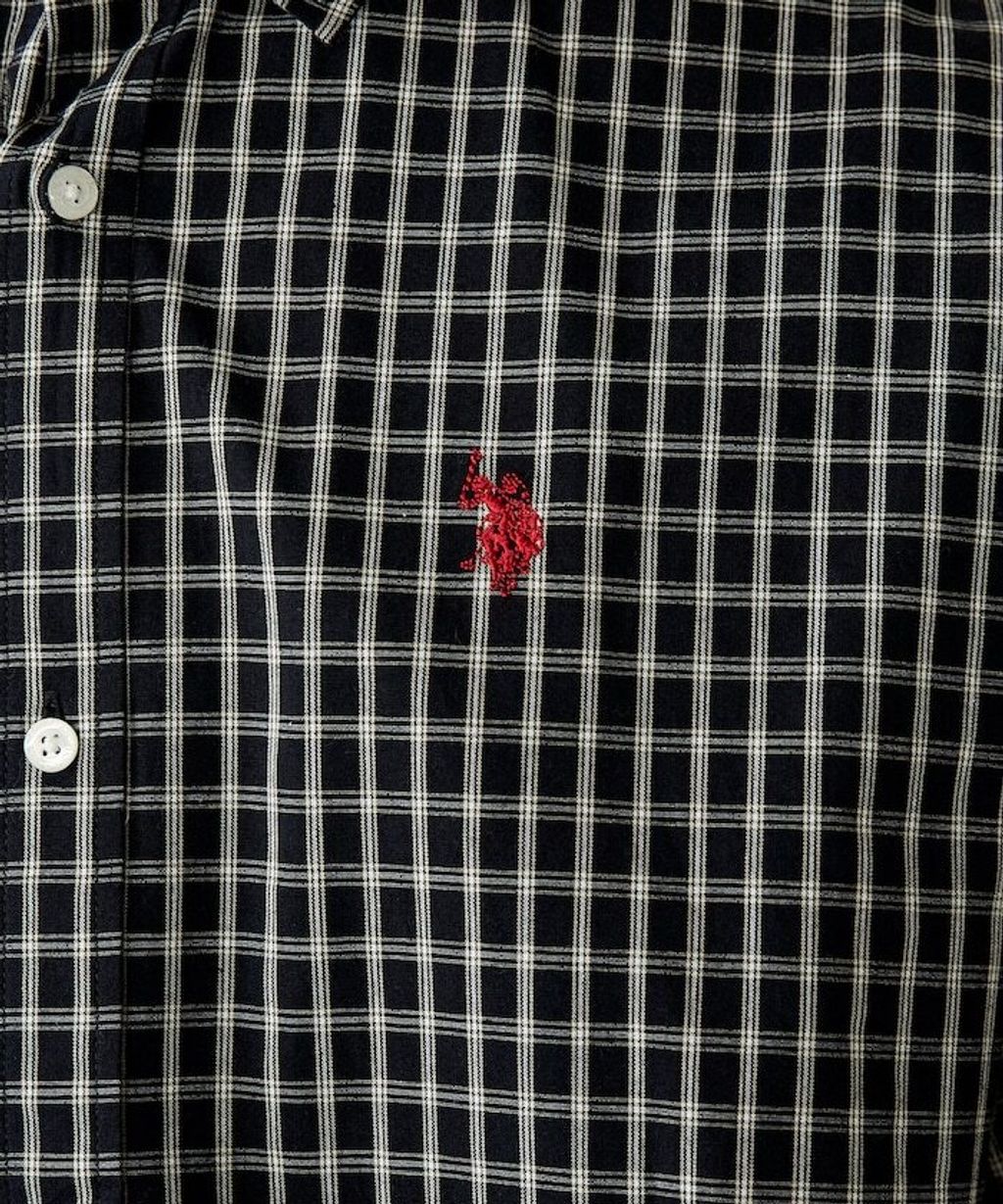 U.S. POLO USSN. × PUBLUX 格紋短袖襯衫_50