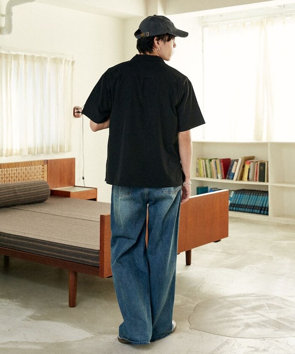 U.S. POLO USSN. × PUBLUX 細褶短袖襯衫_29