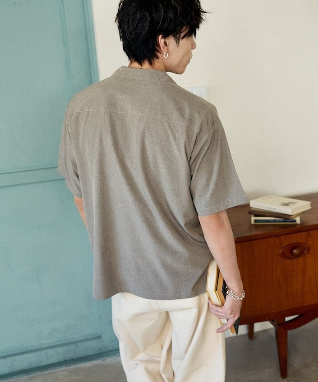 U.S. POLO USSN. × PUBLUX 細褶短袖襯衫_35