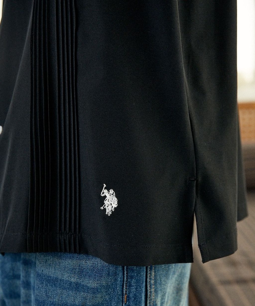 U.S. POLO USSN. × PUBLUX 細褶短袖襯衫_50