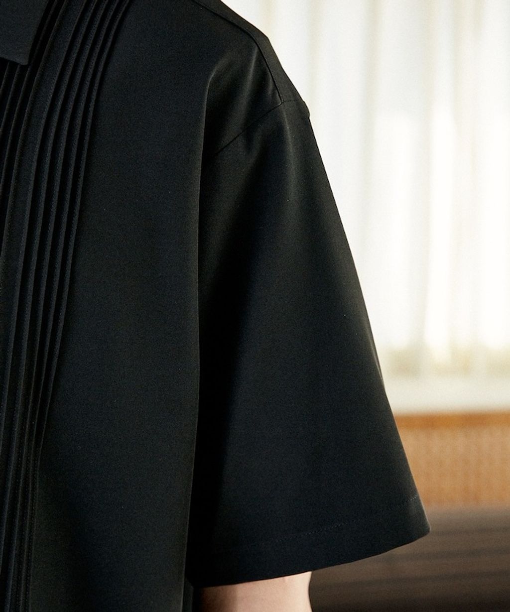 U.S. POLO USSN. × PUBLUX 細褶短袖襯衫_49