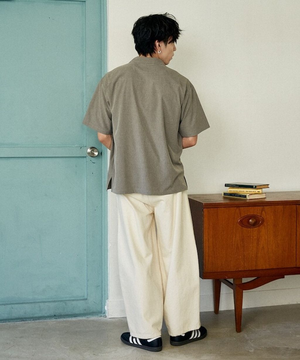 U.S. POLO USSN. × PUBLUX 細褶短袖襯衫_40