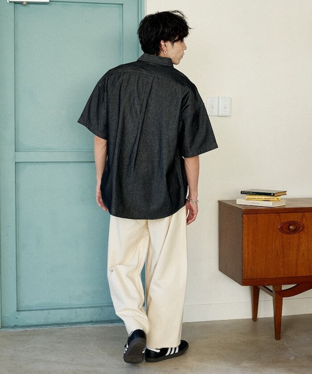 U.S. POLO USSN. × PUBLUX 丹寧短袖襯衫_30