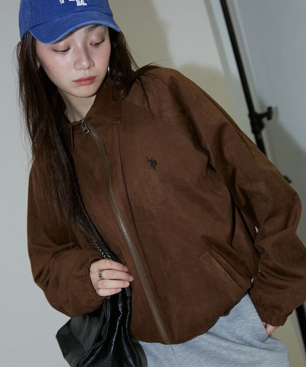 U.S. POLO ASSN. × PUBLUX 仿麂皮觸感短版夾克_19