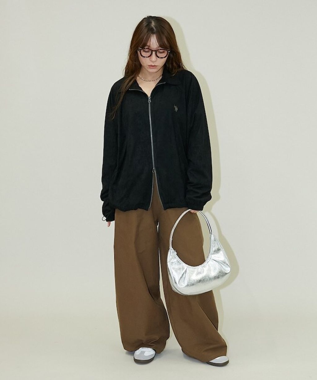 U.S. POLO ASSN. × PUBLUX 仿麂皮觸感短版夾克_46