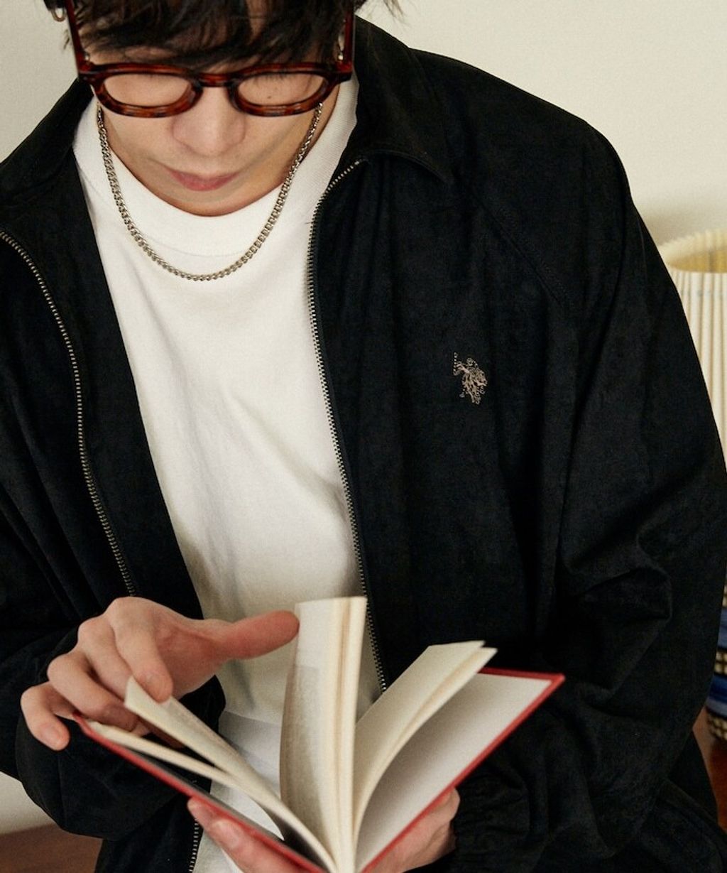 U.S. POLO ASSN. × PUBLUX 仿麂皮觸感短版夾克_3