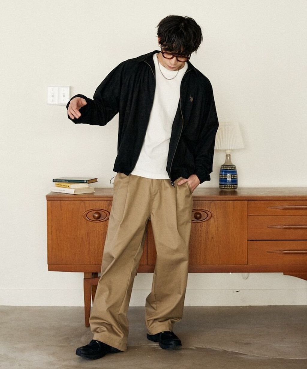 U.S. POLO ASSN. × PUBLUX 仿麂皮觸感短版夾克_9