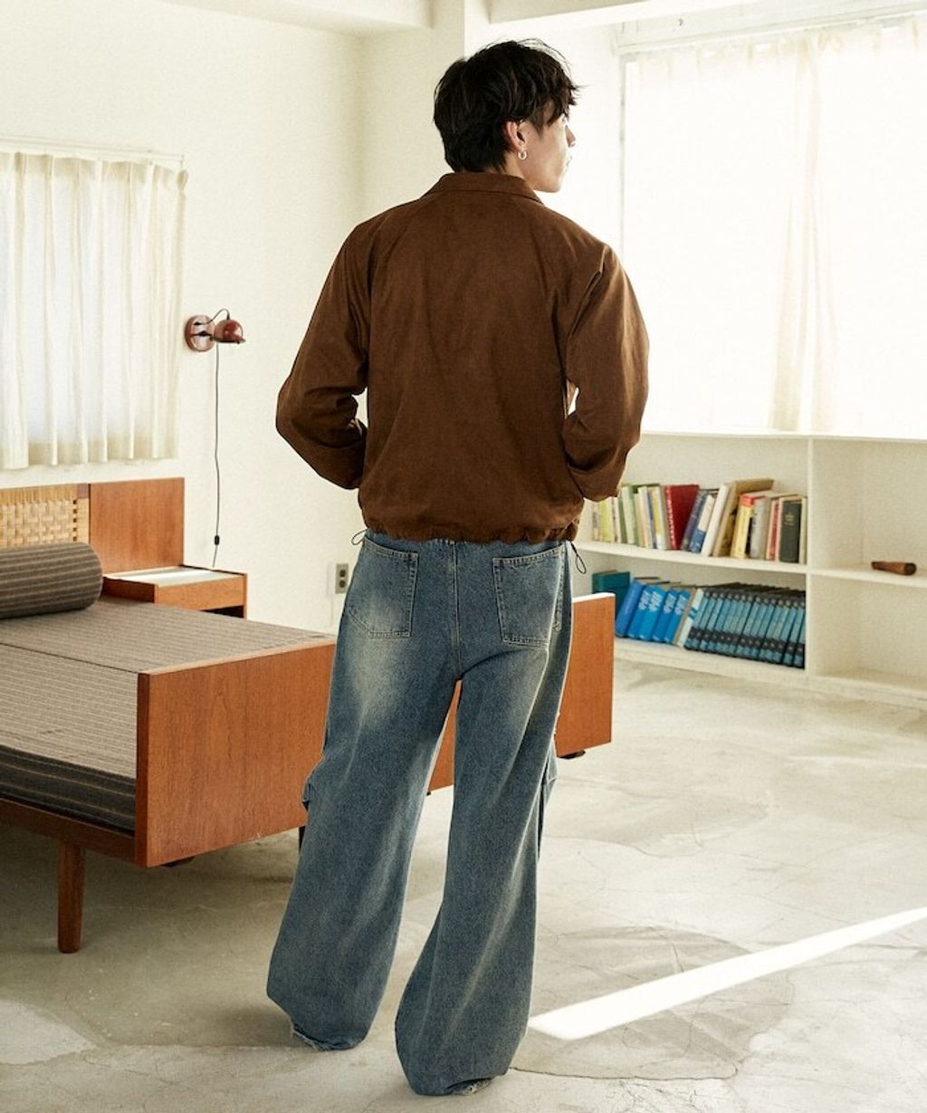 U.S. POLO ASSN. × PUBLUX 仿麂皮觸感短版夾克_14