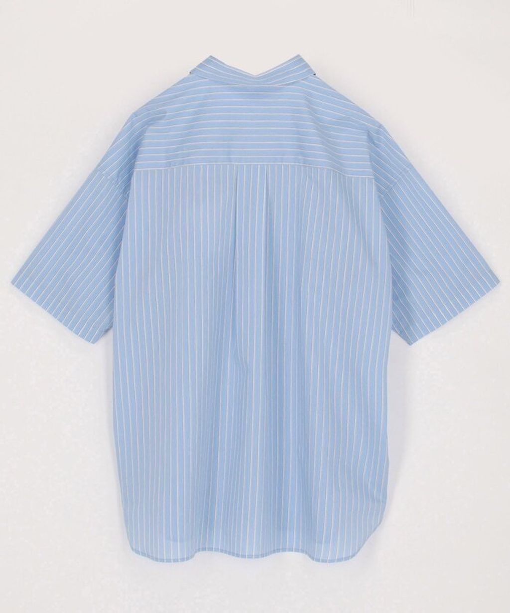 MLB x PUBLUX 刺繡logo寬版短袖襯衫_38