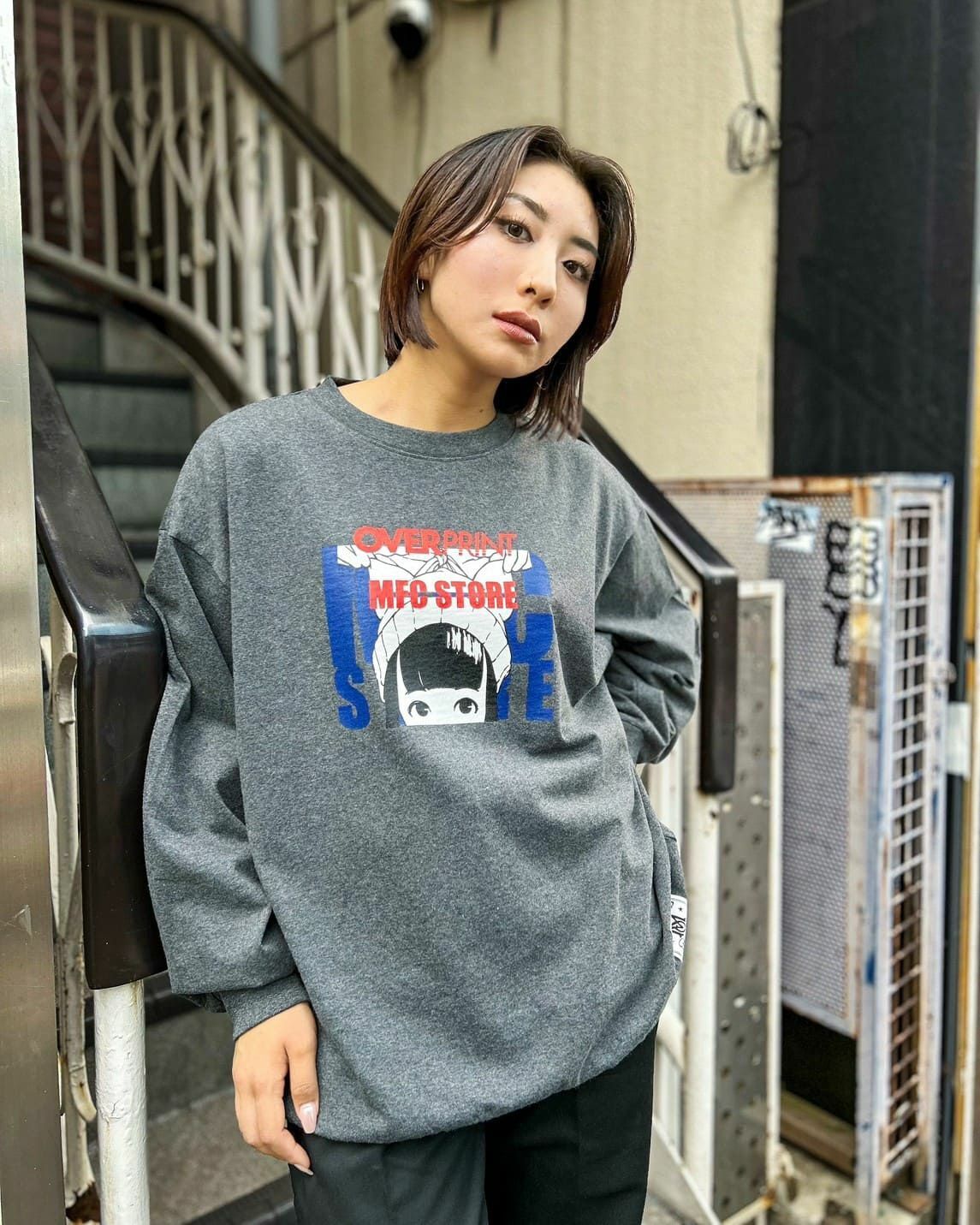 在台現貨】OVER PRINT x MFC STORE 聯名ver7 大學T – TAKE ME! JAPAN