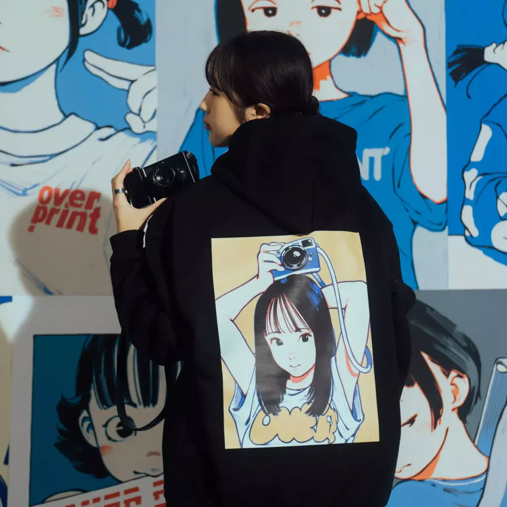 在台現貨灰色L-1】OVERPRINT POP ART HOODIE VER 14 15oz重磅帽T 在台現貨灰色L-1】OVERPRINT POP ART HOODIE VER 14 15oz重磅帽T