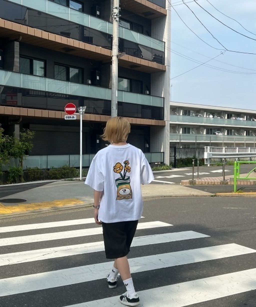 good flower tee  グッドフラワーTシャツ_5