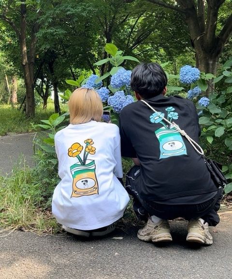 good flower tee  グッドフラワーTシャツ_2