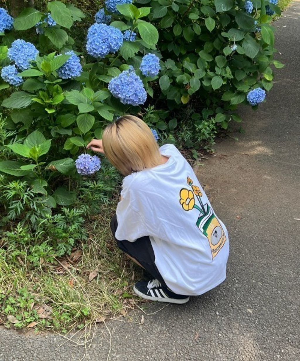 good flower tee  グッドフラワーTシャツ_4