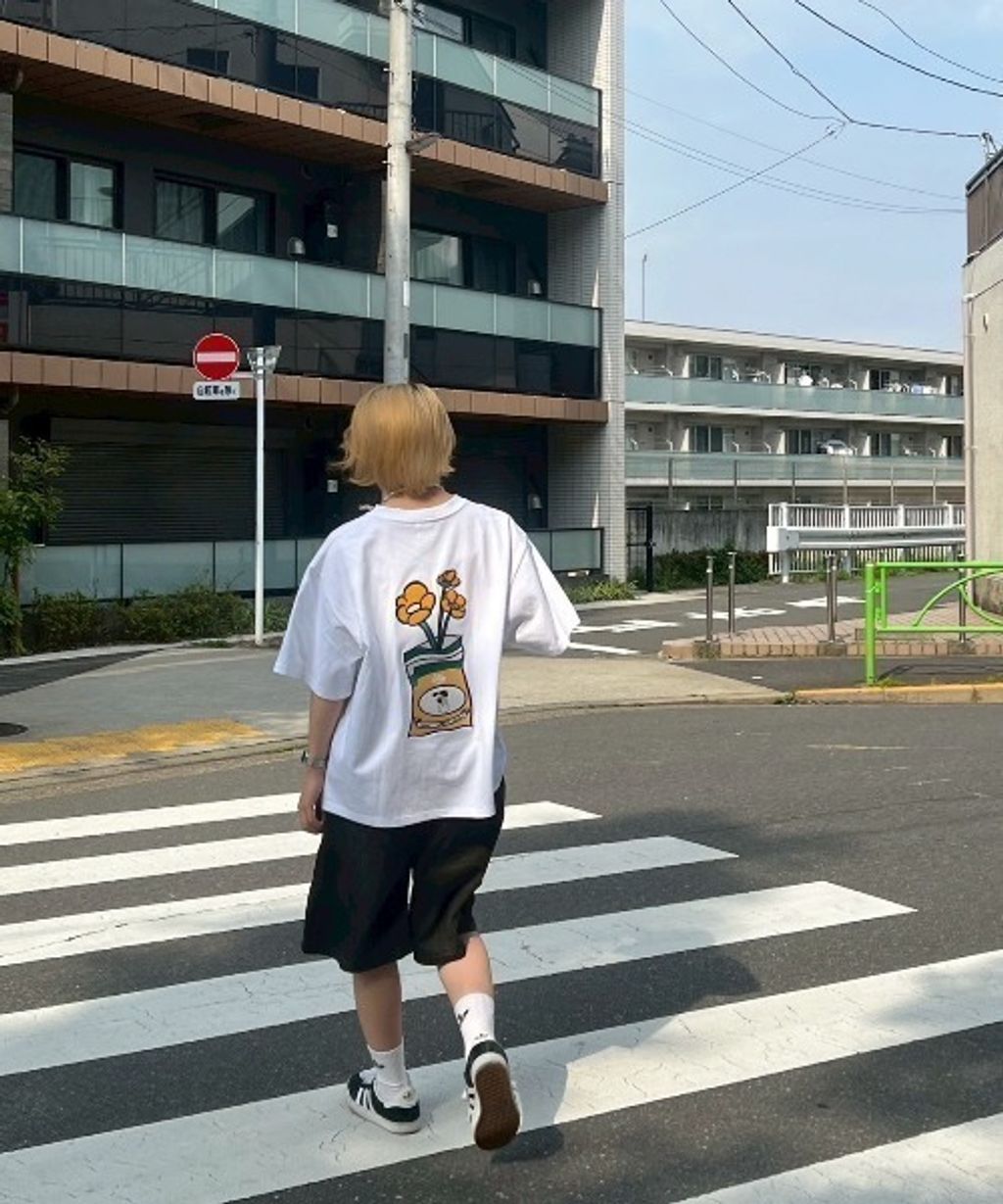 good flower tee  グッドフラワーTシャツ_3