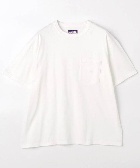 日本限定紫標THE NORTH FACE PURPLE LABEL 8oz 工裝口袋素色短袖上衣_1