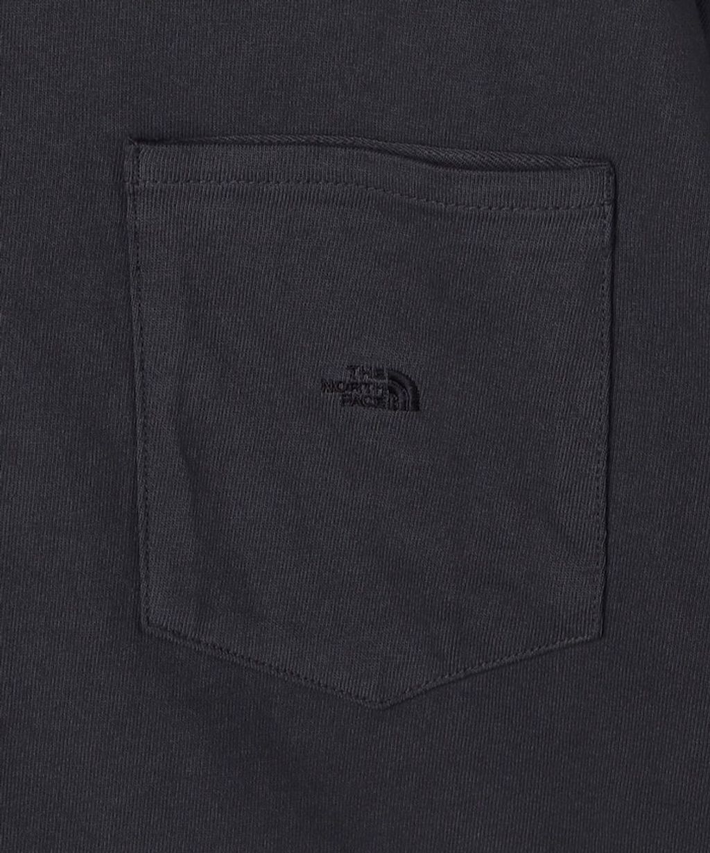 日本限定紫標THE NORTH FACE PURPLE LABEL 8oz 工裝口袋定番素色短袖上衣_6