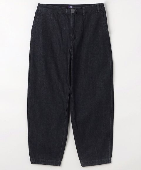 日本限定紫標THE NORTH FACE PURPLE LABEL 寬版錐形丹寧長褲_2