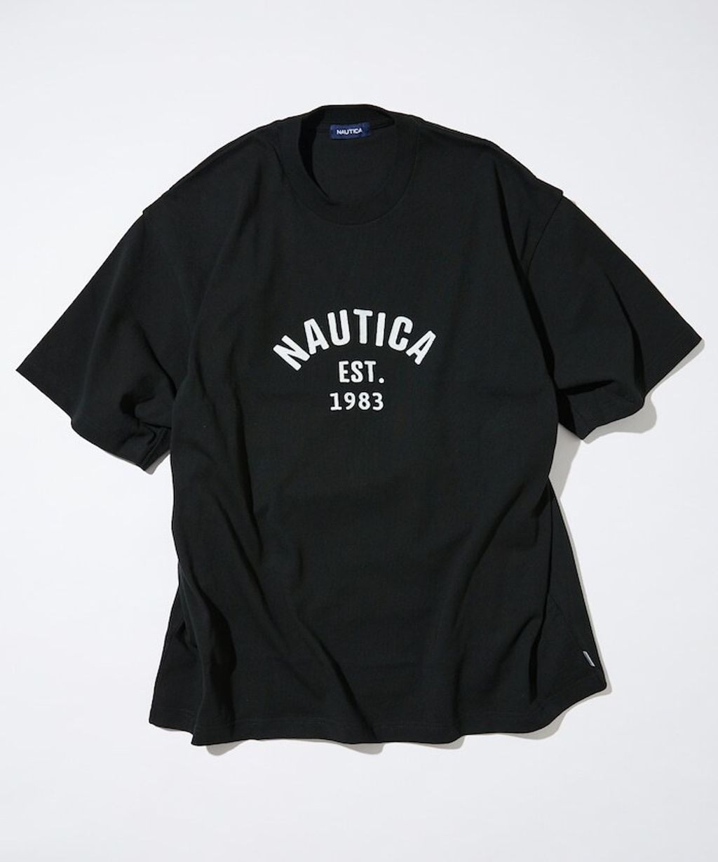 NAUTICA 小logo純棉短袖上衣_4