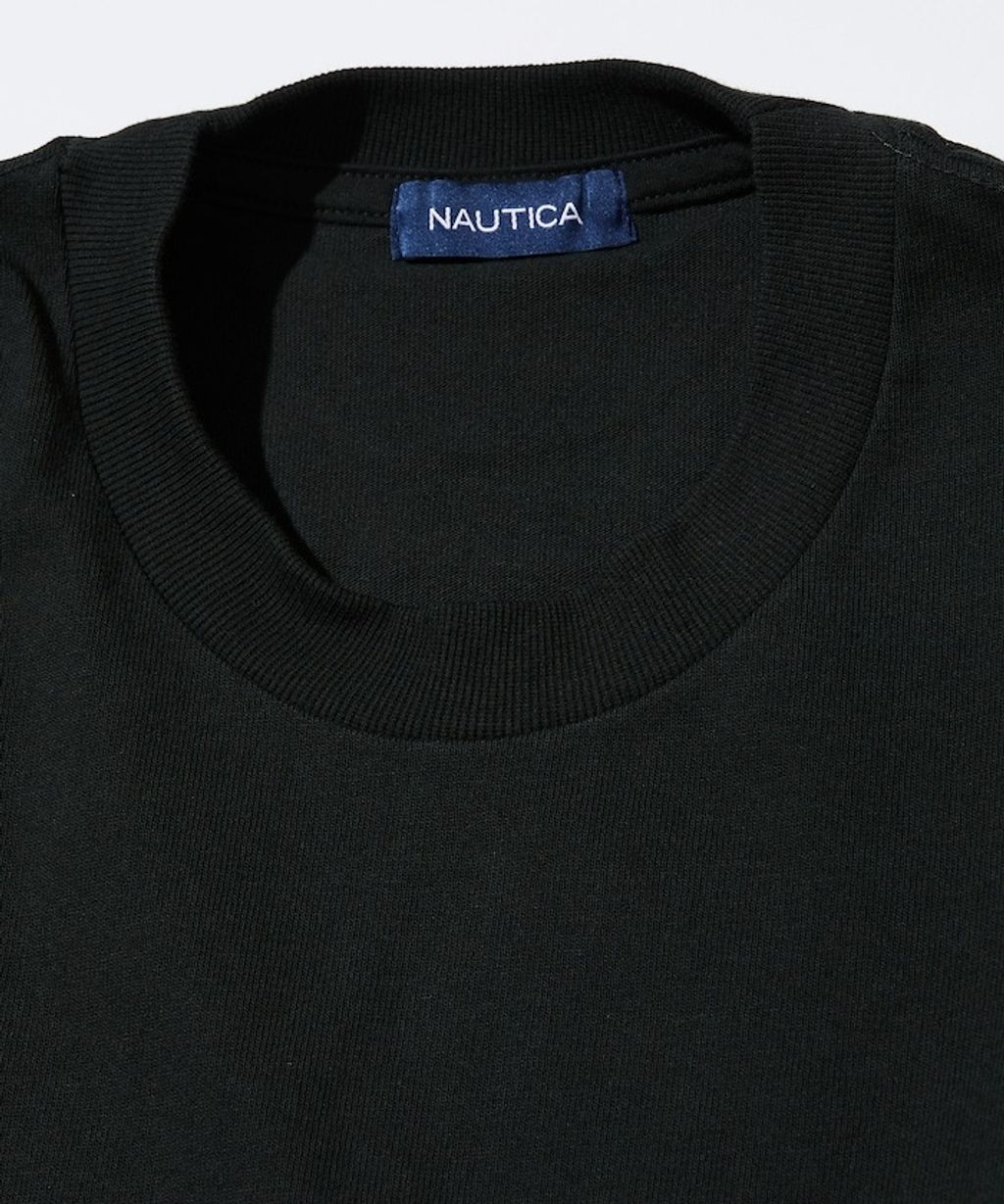 NAUTICA 小logo純棉短袖上衣_7