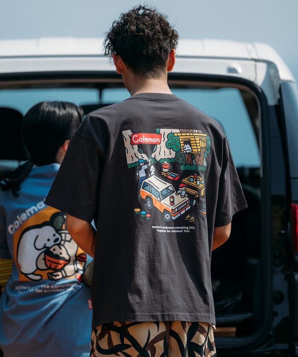 Coleman×FREAK'S STORE 狗狗露營短袖上衣_4